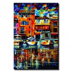 Tranh in Canvas sơn dầu